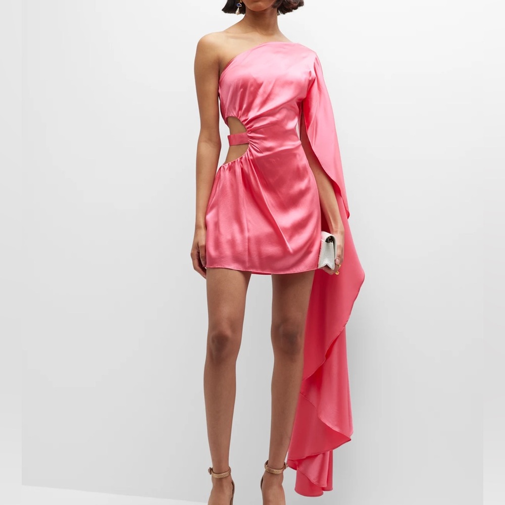 Cult Gaia Malia Dress in Pink